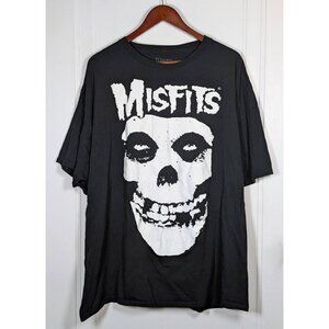 Misfits Skull Men's Size 3XL Graphic T-Shirt Black Rock Punk Music Band